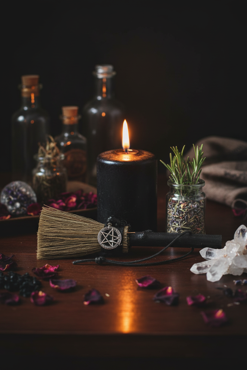 Rituele Mini Bezem – Sfeerafbeelding