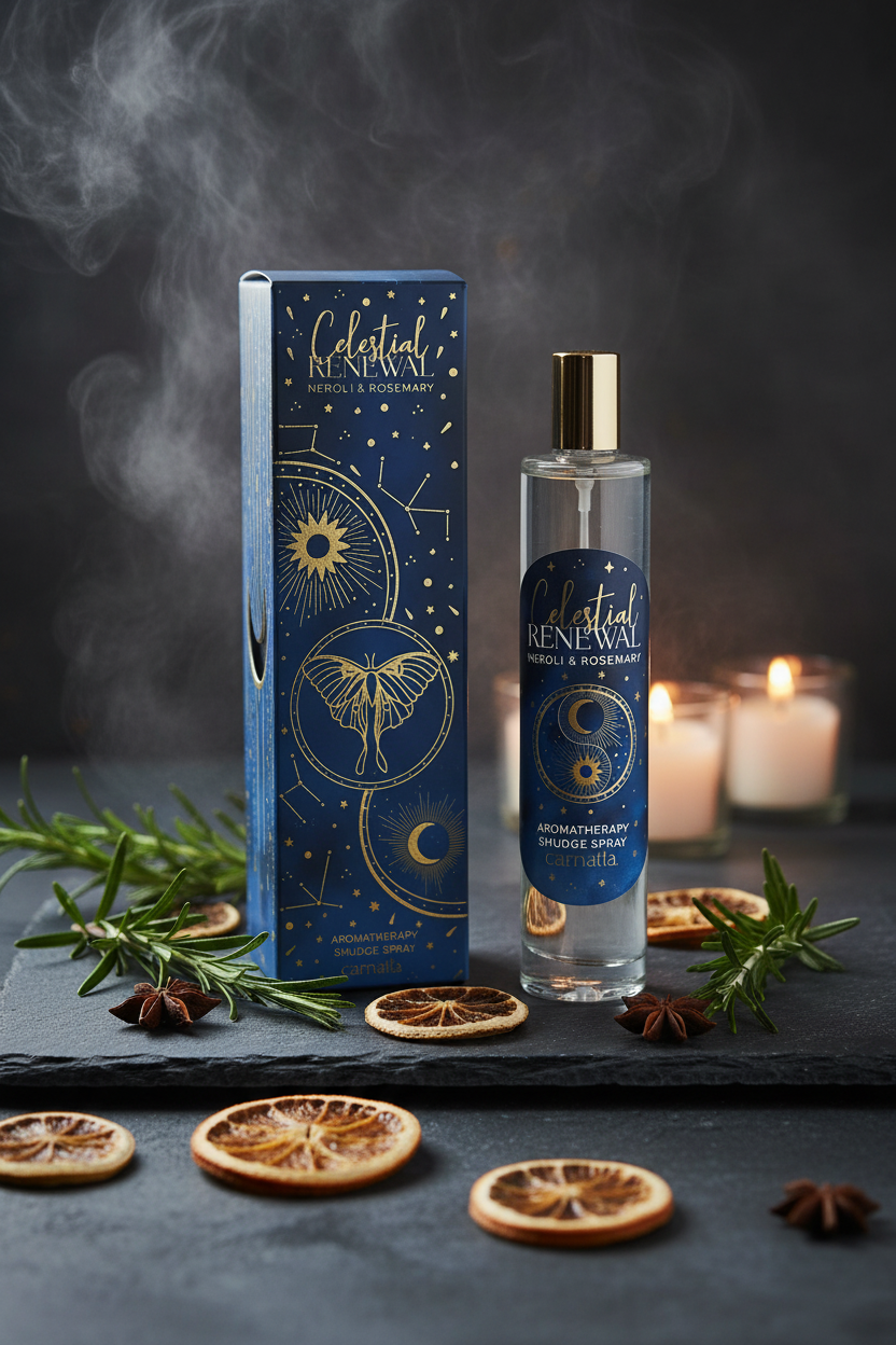 Roomspray Starry Spell - Sfeerafbeelding