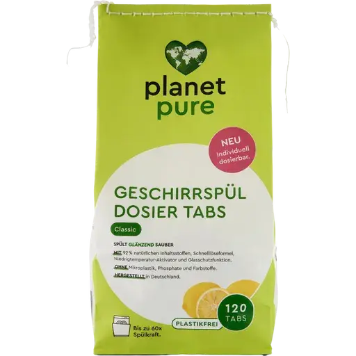 Vaatwas tabletten Planet Pure