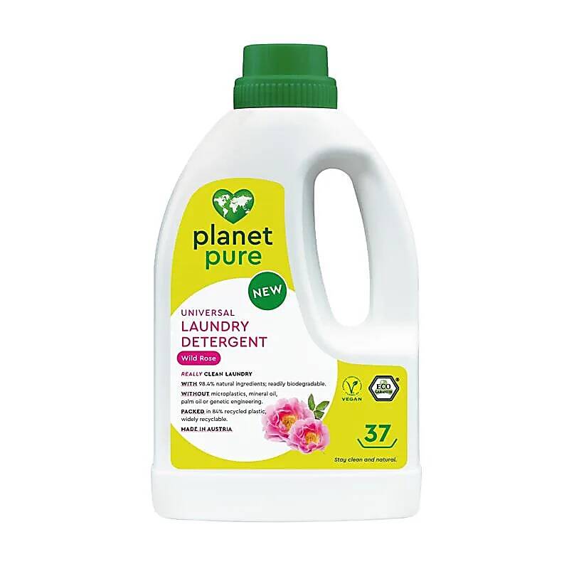 Vloeibaar Wasmiddel Wilde Roos Planet Pure (1500ml)