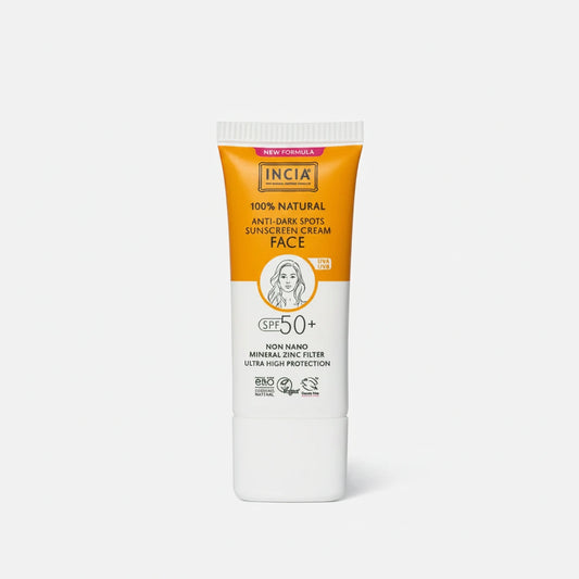 INCIA Zonnebrand Gezicht Anti-Pigmentvlekken SPF 50+
